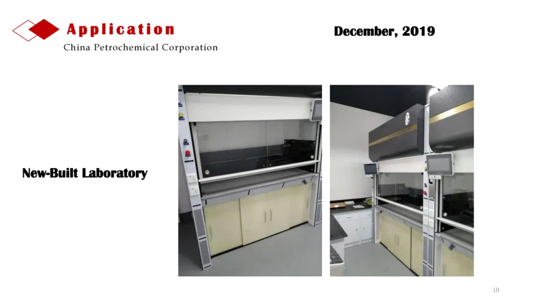 Acid & Alkali Resistant Fireproof Chemical Laboratory Ductless Bench-Top Fume Hood Lab Furniture with Explosion Proof