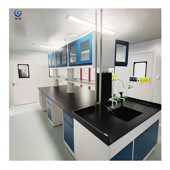 Mesa de centro de inspección de muebles de laboratorio de hospital de banco de isla